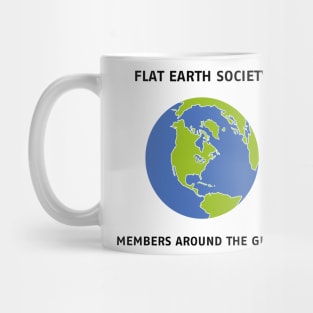 Flat Earth Society Mug